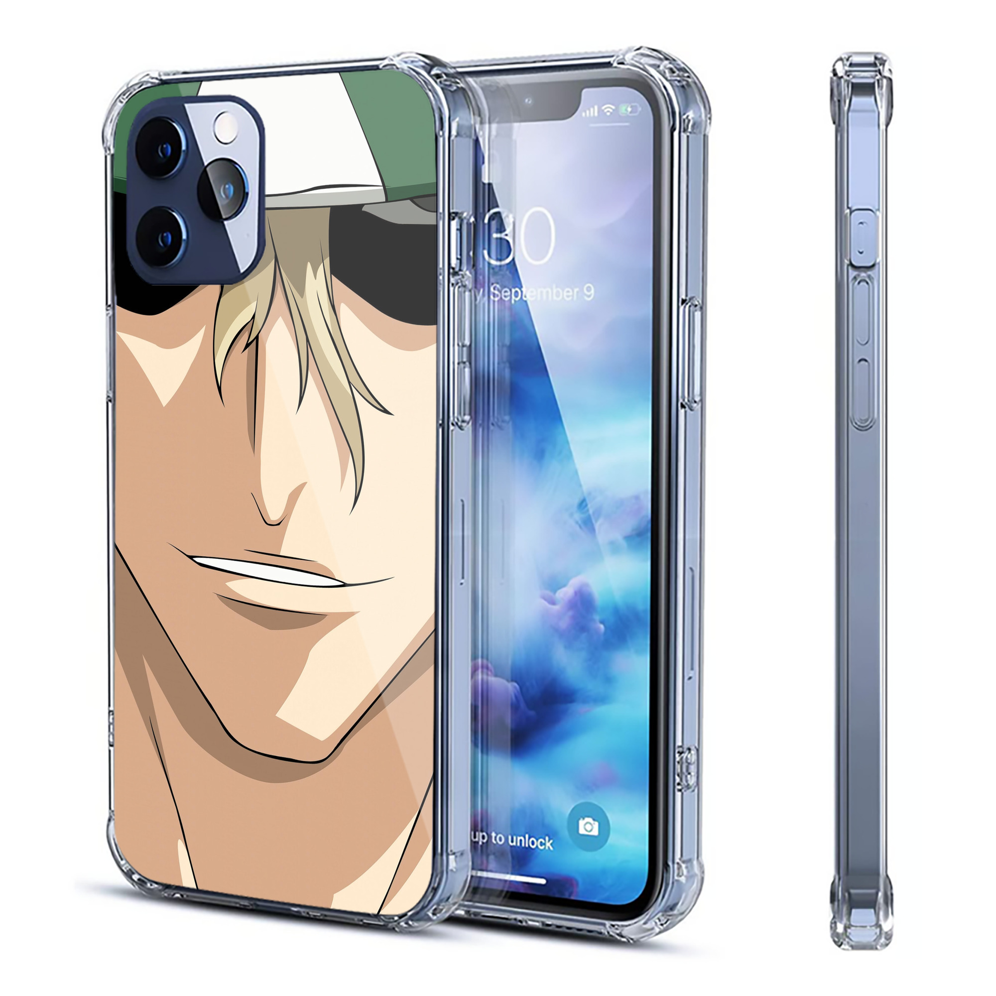 （画像用） ブリーチ BLEACH 【iPhone 12シリーズ対応】透明スマホケース（クリアソフトケース）